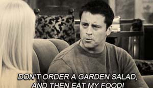joey does not share food