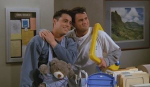 Joey and Chandler
