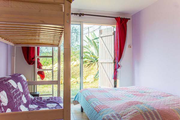 Room garden view