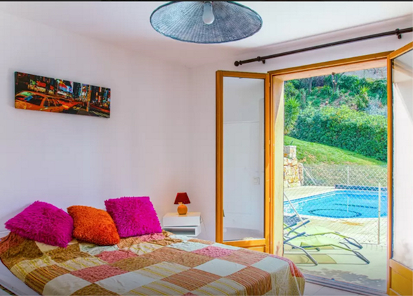 Bedroom Pool View